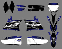 Motocross-Team-Grafik-Aufkleber-Set für Yamaha YZ125/YZ250 2015-2021