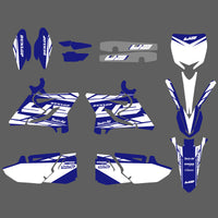 Motorrad-Grafik-Aufkleber-Set für Yamaha YZ125/250 WR125 2015-2021