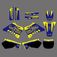 Team-Grafiken Aufkleber Aufkleber für Yamaha YZ125 YZ250 1996-2001