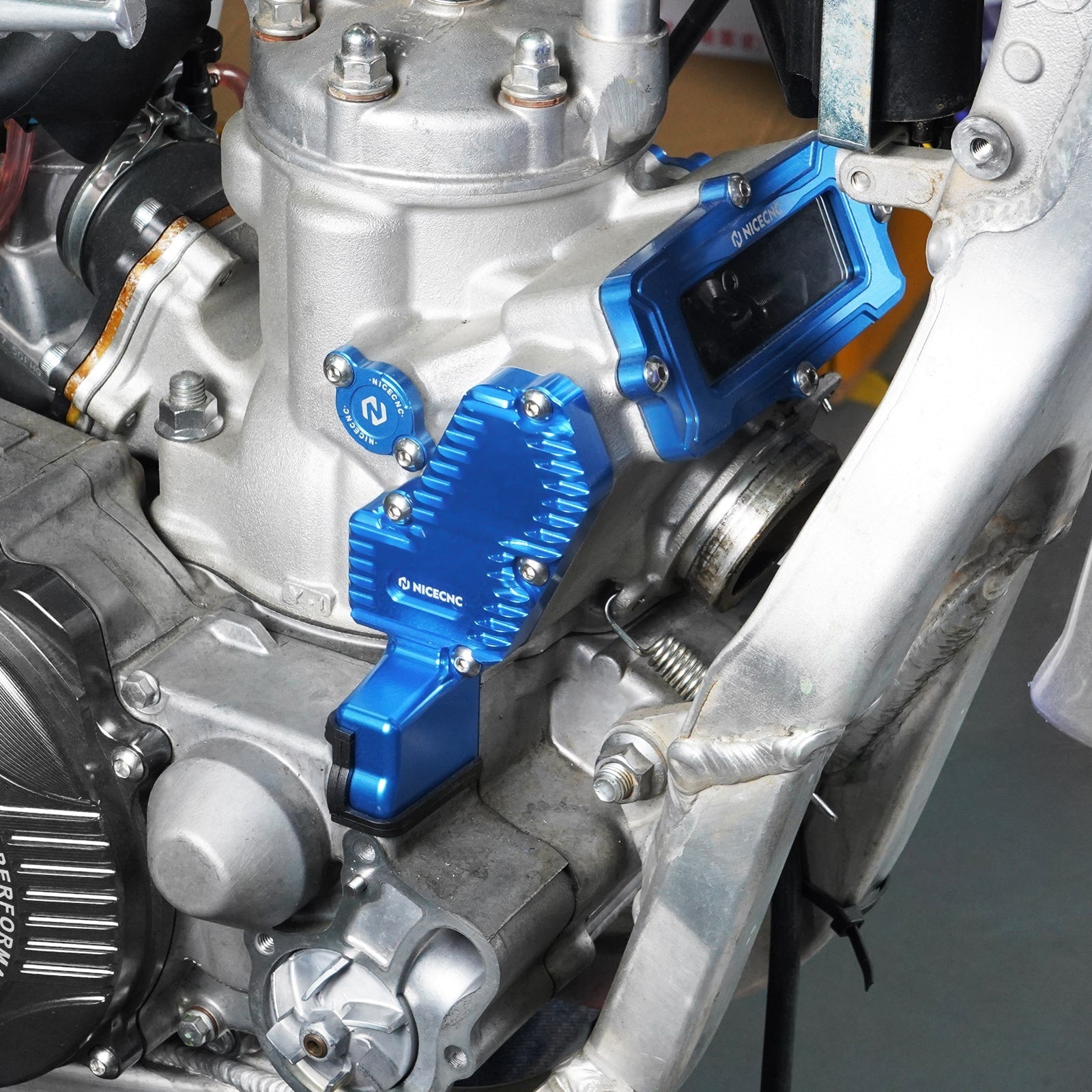 Zylinder Power Ventil Halter Kappe Kit Für Yamaha YZ250 1999-2023 YZ250X 16-23