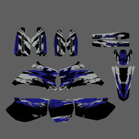 Grafik-Kit Aufkleber Aufkleber für Yamaha YZ250F YZ450F 2006-2009
