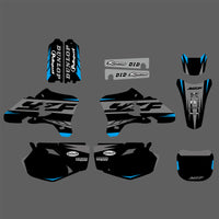 Team-Aufkleber, Grafik-Set für Yamaha YZ250F, YZ450F 2003–2005
