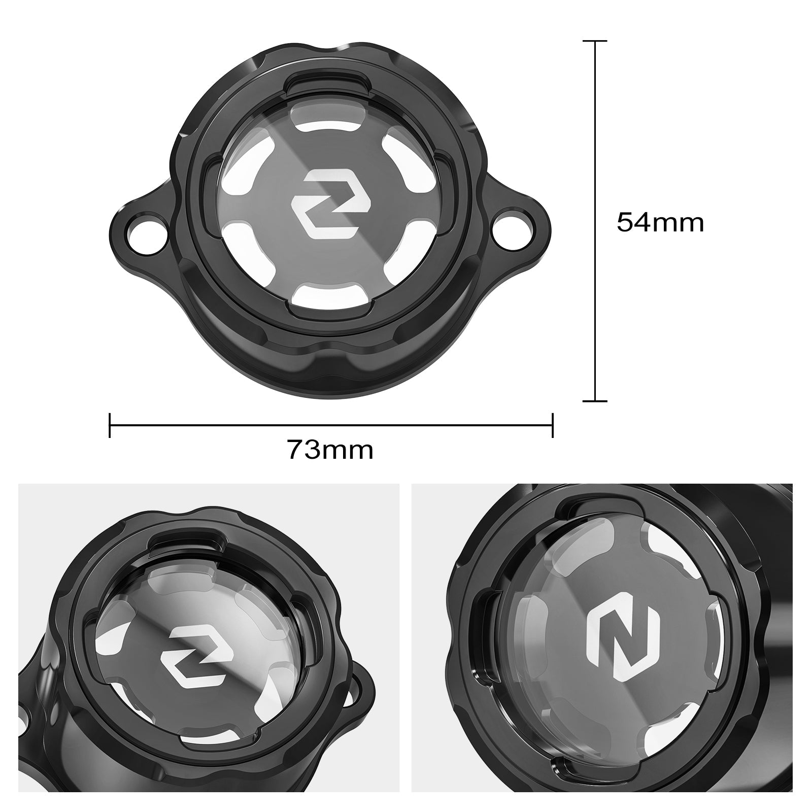 Motorölfilterdeckel für Yamaha YZ450F 2023-2024 YZ450FX WR450F 2024