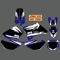 Team Graphics Hintergründe Abziehbilder Aufkleber für Yamaha YZ85 2002-2014