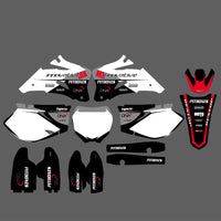 Motorrad-Team-Aufkleber, komplettes Grafik-Kit für Yamaha YZF250/YZF450 2006–2009