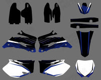 Motorrad-Team-Aufkleber, komplettes Grafik-Kit für Yamaha YZF250/YZF450 2006–2009