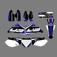 Team-Grafiken und Hintergründe, Aufkleber-Set für YAMAHA YZF250/YZF450 2006–2009
