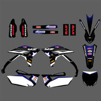 Team-Aufkleber, Grafik-Set für Yamaha YZF250 2010–2013