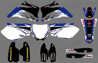 Motorrad-Team-Aufkleber, komplettes Grafik-Kit für Yamaha YZF250/YZF450 2006–2009