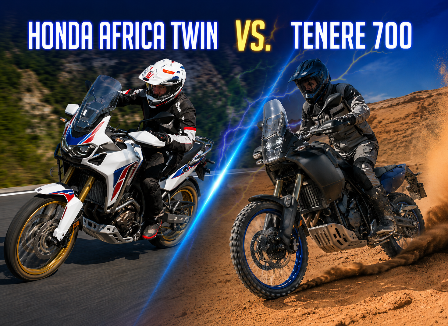 Honda Africa Twin vs. Tenere 700: Welche passt zu dir?