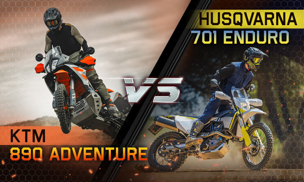 KTM 890 Adventure vs Husqvarna 701 Enduro