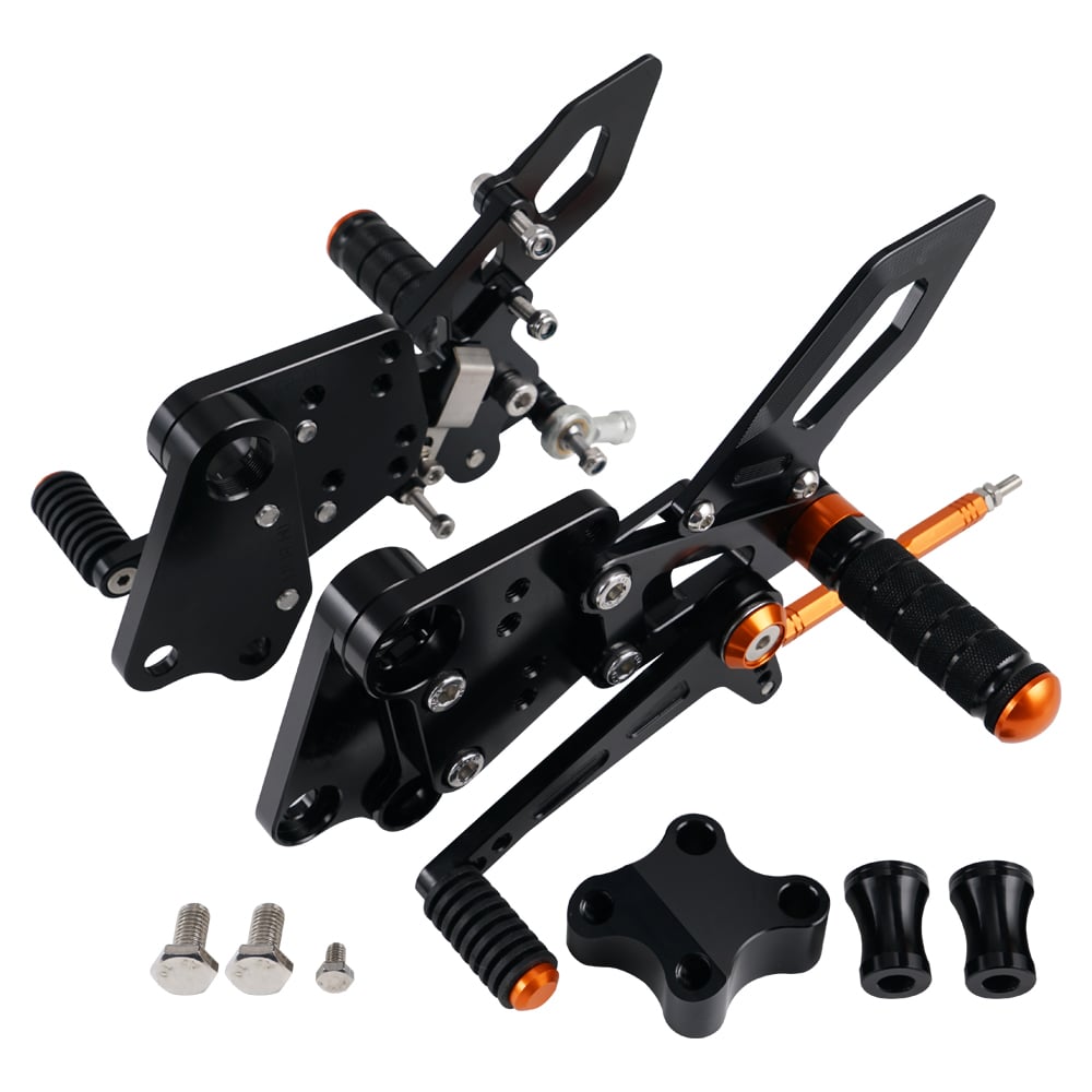 Einstellbare Rearset Fußrasten Boards Für KTM Duke 390 18-23