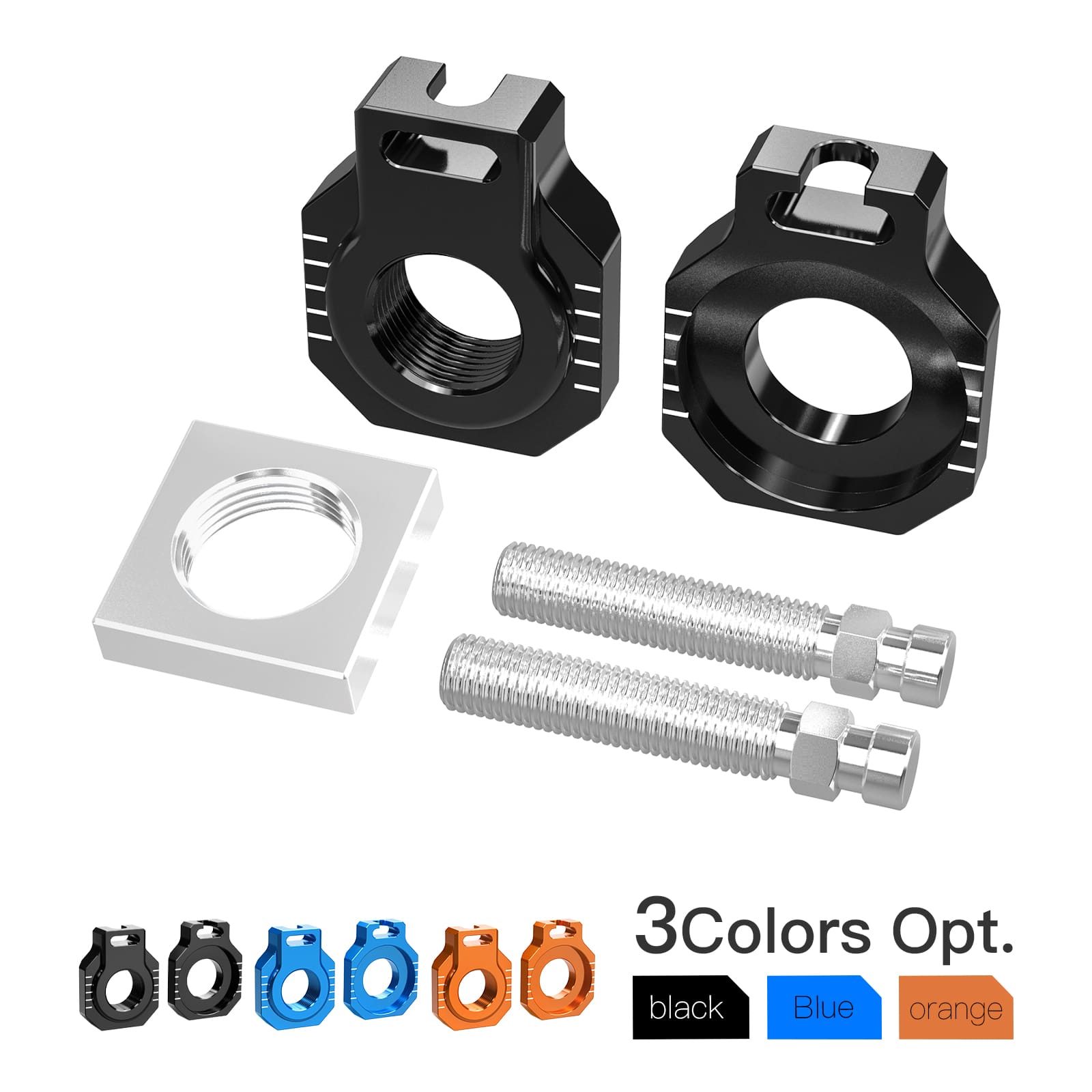 22mm Achsblöcke Axle Block Kettenspanner Für Husqvarna 125-501 FC/FX/TX/TC 23-24