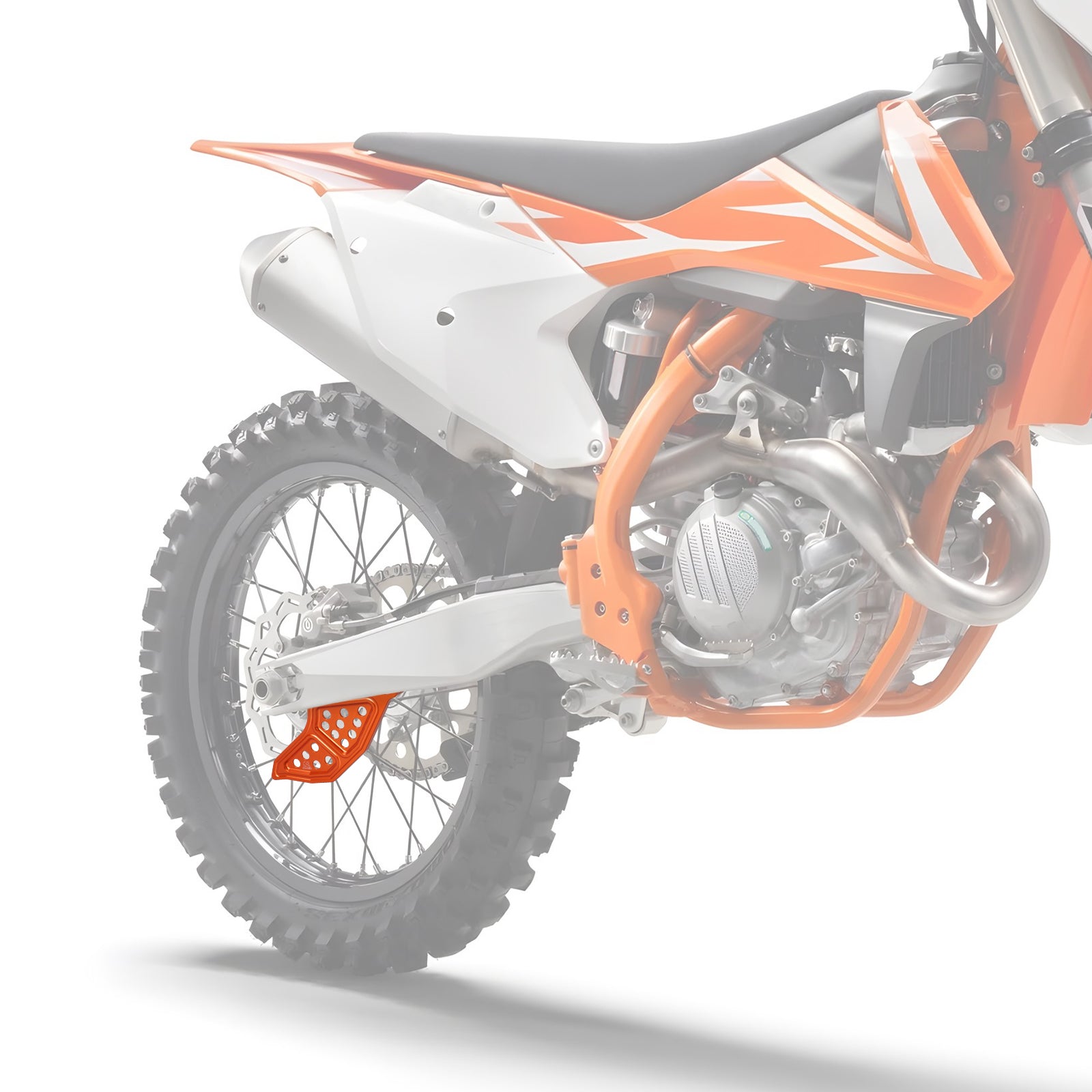 Hinterer Bremsscheibenschutz für KTM 125-530 Husqvarna 125-501 Husaberg TE/FE