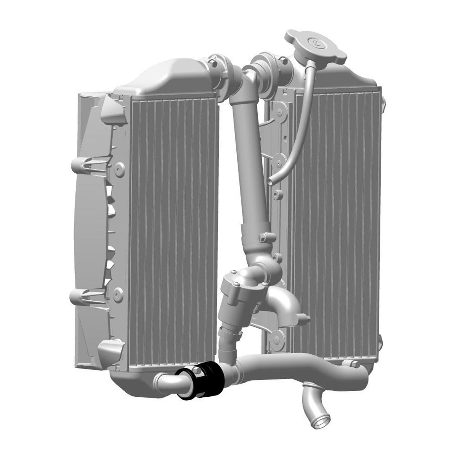 NiceCNC Kühlerschlauchschutz Für GasGas EC250 /EC300 /EC250F /EC350F 2021-2023