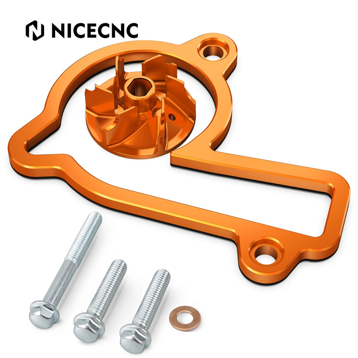 NiceCNC Wasserpumpenkühler Laufrad-Abstandhalter For KTM 250 350 EXC F 2024