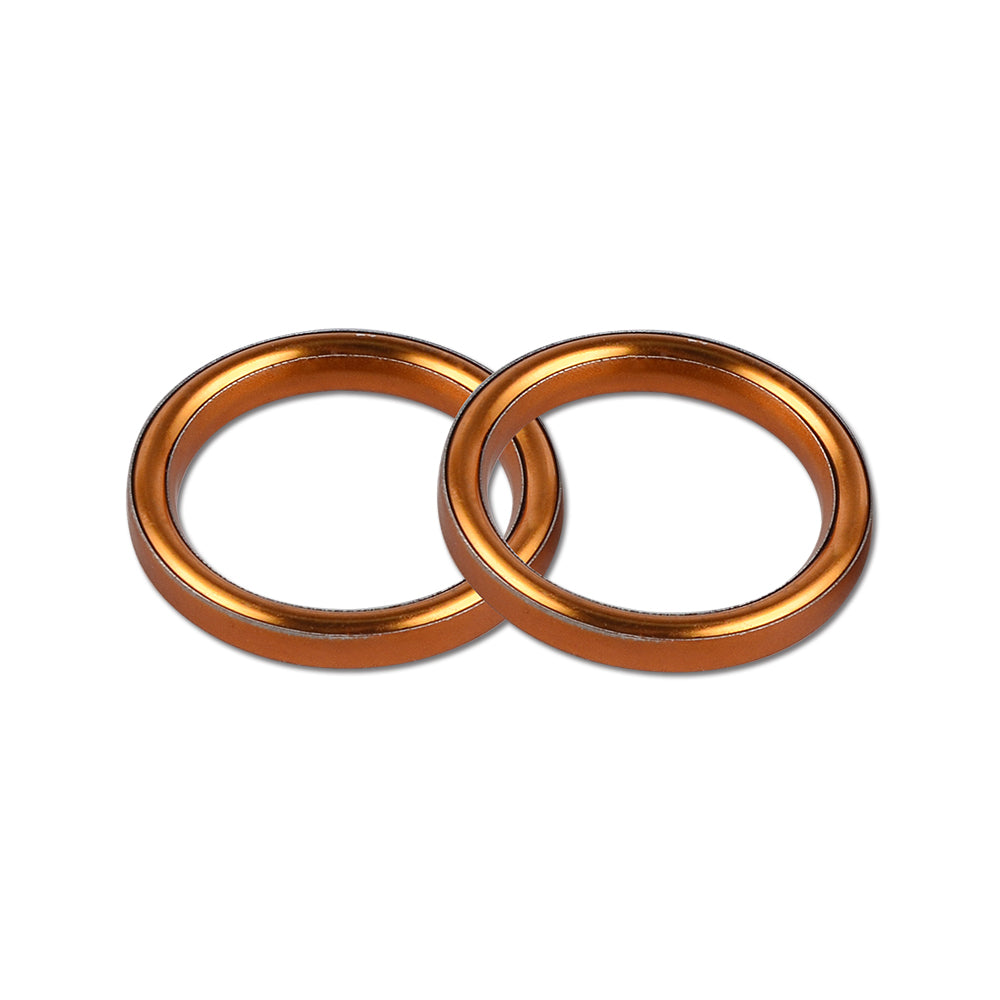 2 Stück Auspuffdichtungen für Honda CA160 CA175 CB125S CB175 CB160 CB500