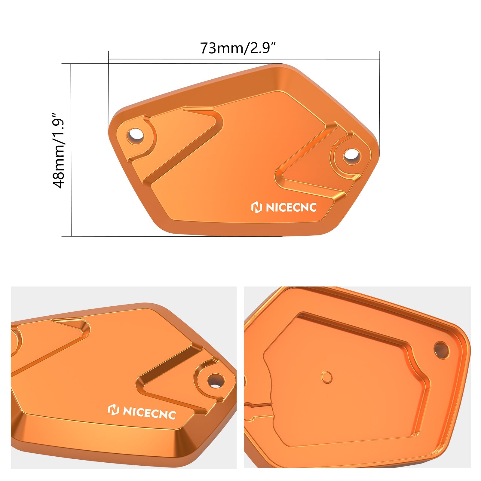 Abdeckkappe des vorderen Bremsflüssigkeitsbehälters für KTM 390/125 Duke 2024