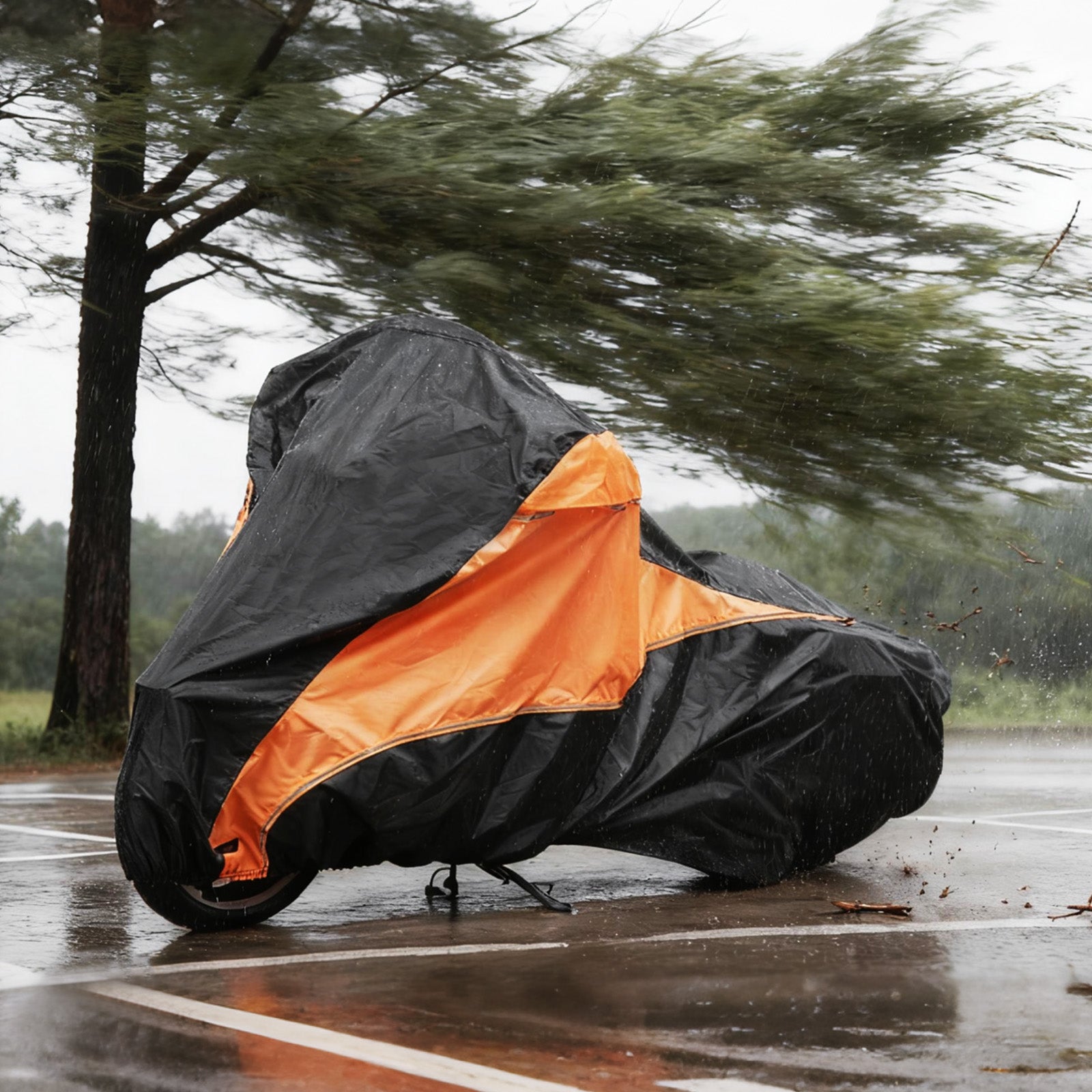 Motorrad-Abdeckplane für Innen- und Außenbereich für Harley Road King Electra Street Glide