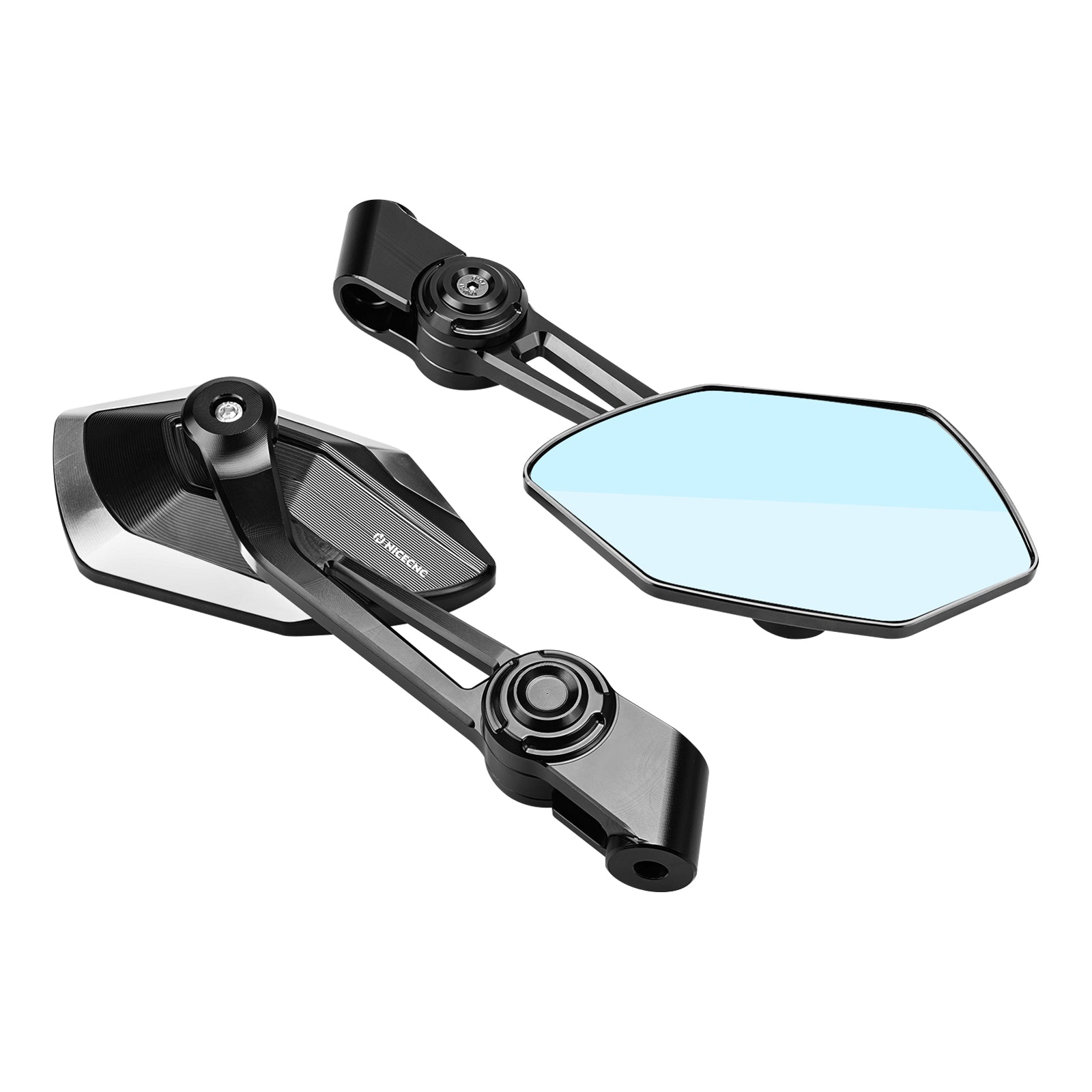 Klappbare, drehbare konvexe Rückspiegel für BMW R 1200 1250 1300 GS ADV