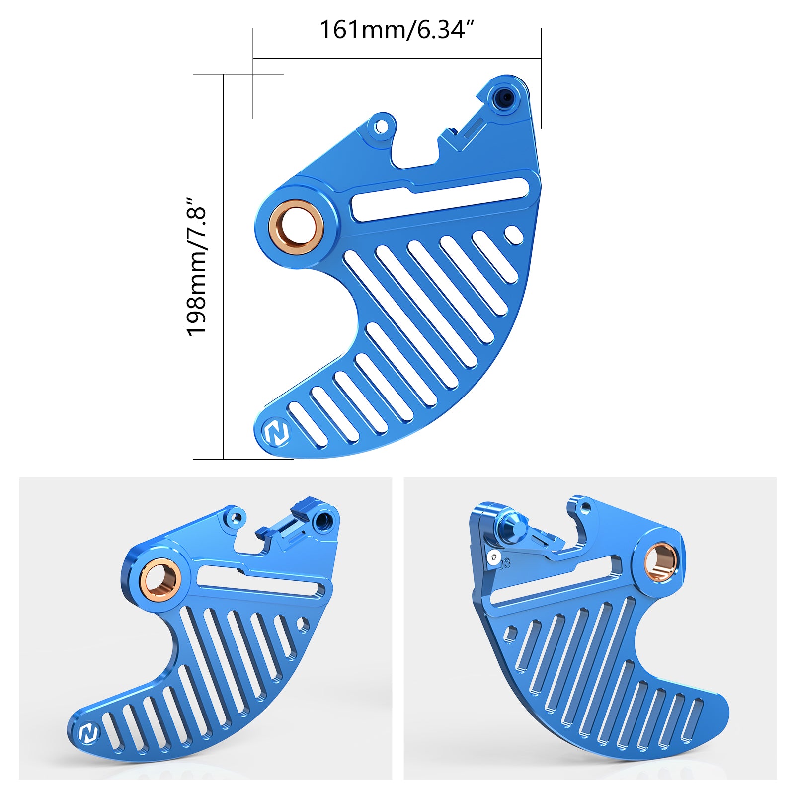 Bremsscheibenschutz-Kit vorne und hinten für STARK VARG MX EX 2024-2025