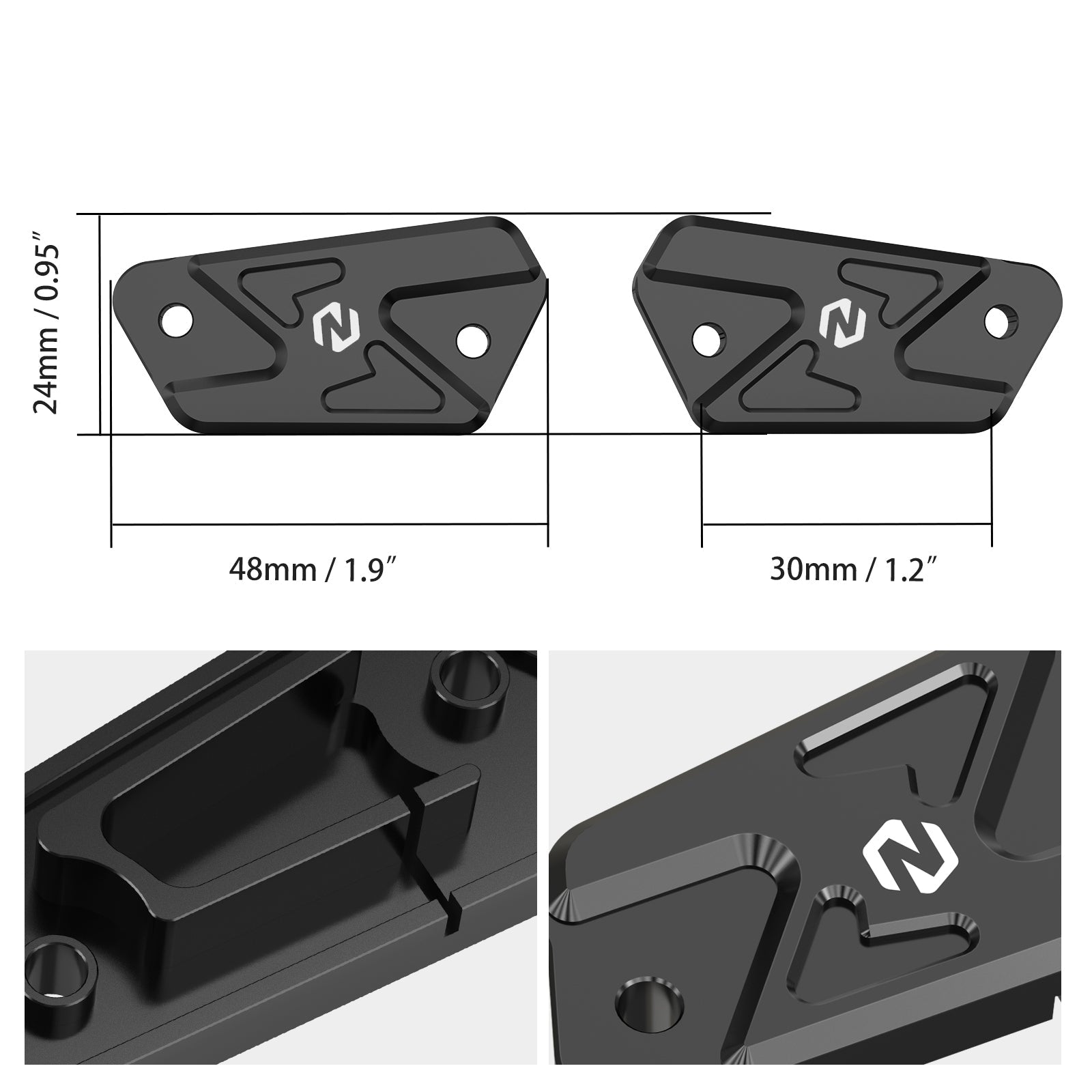 Vorne Hinten Brems Reservoir Abdeckung Kappe Für Surron Licht Bee X/ S/ L1E Segway X160 X260