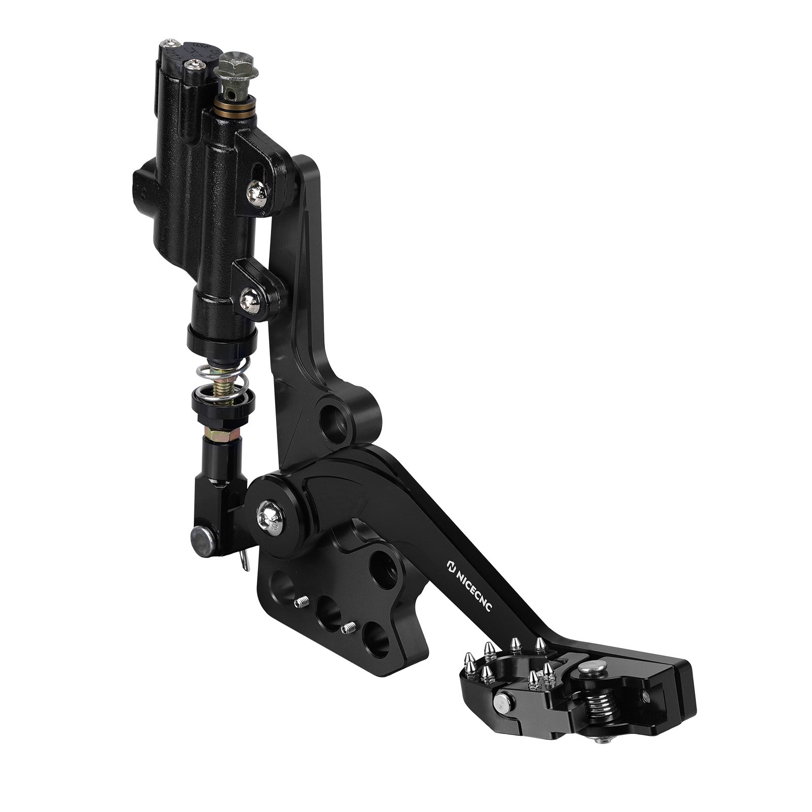 Hydraulische Hinterradbremse + verlängerte Fußstütze + Stützstrebe für Surron Light Bee X S