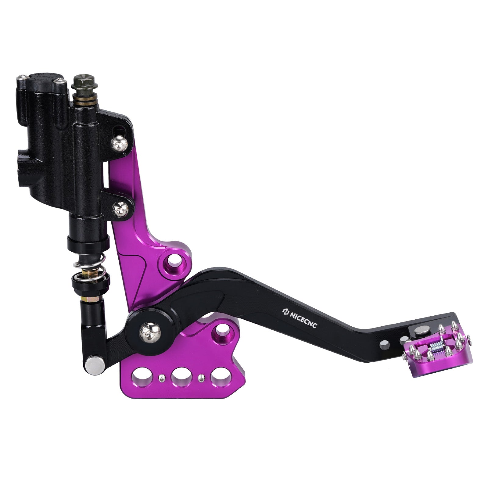 Hydraulische Hinterradbremse + verlängerte Fußstütze + Stützstrebe für Surron Light Bee X S