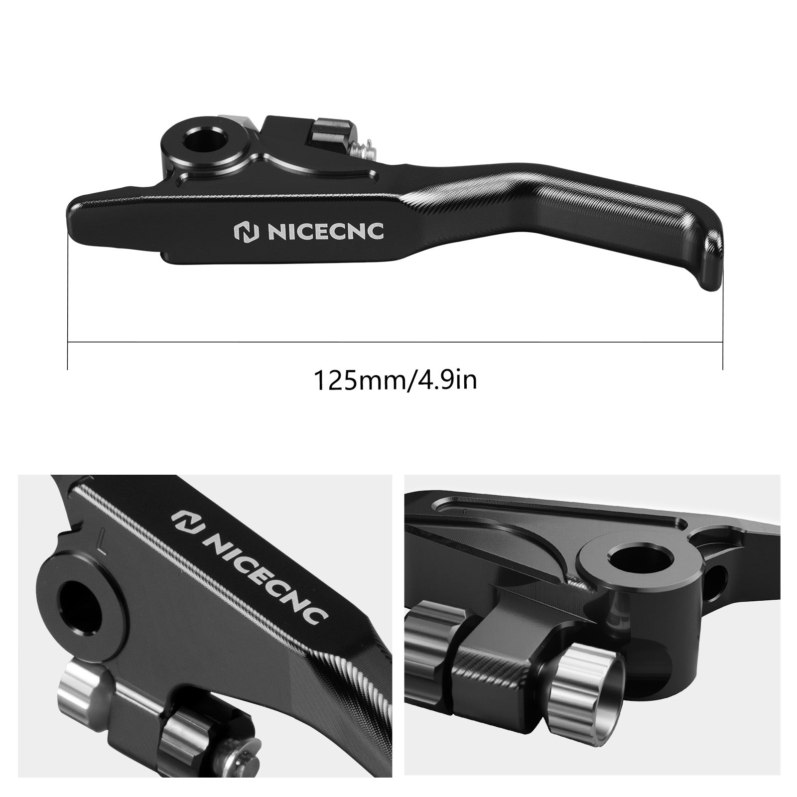 Links-Rechts Kurzgriff-Handbremshebel-Set für Stark Varg EX MX 2024-2025