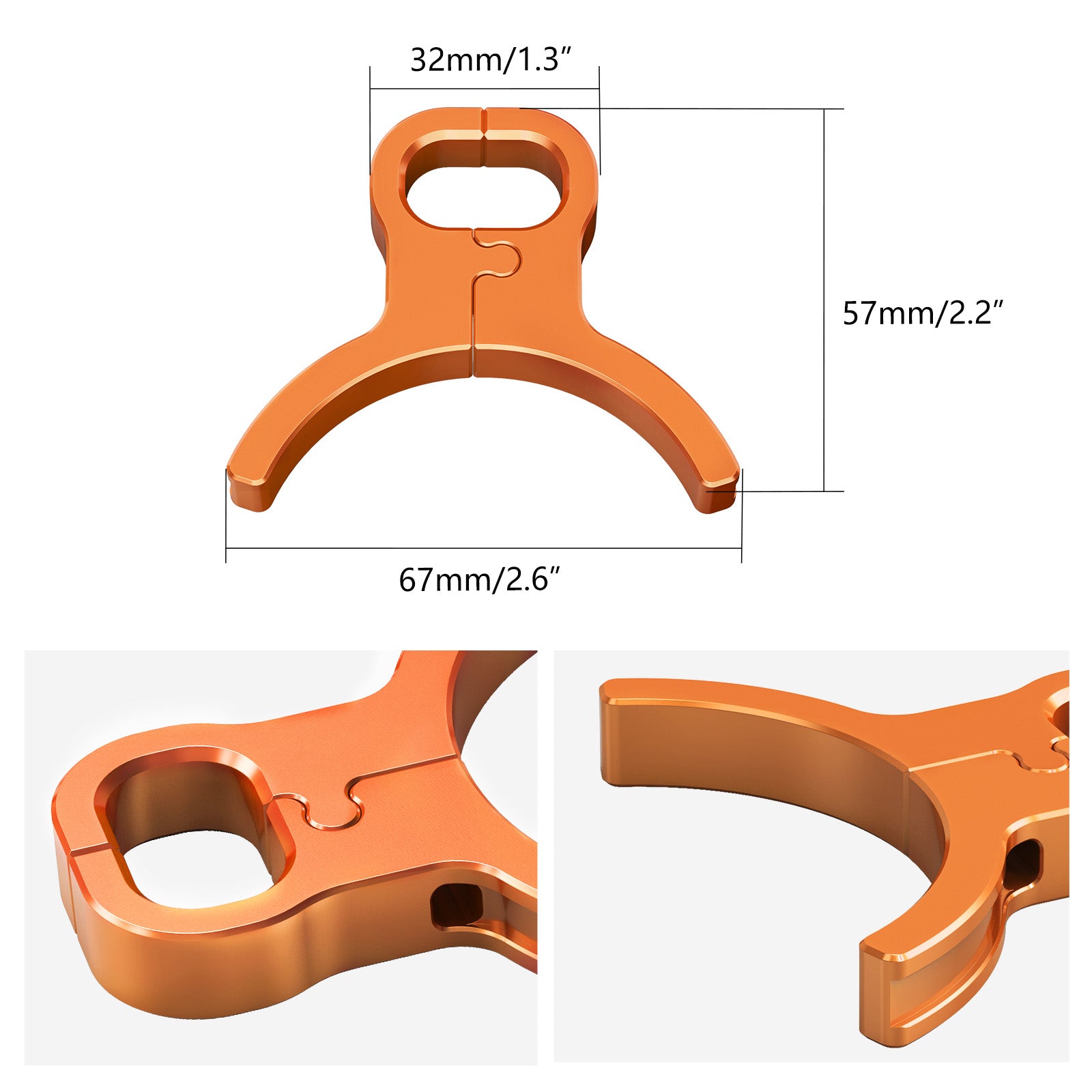 Vordere Bremsleitungs-Führungsklemmenhalterung für KTM 690 Enduro SMC 790 890 Adventure R