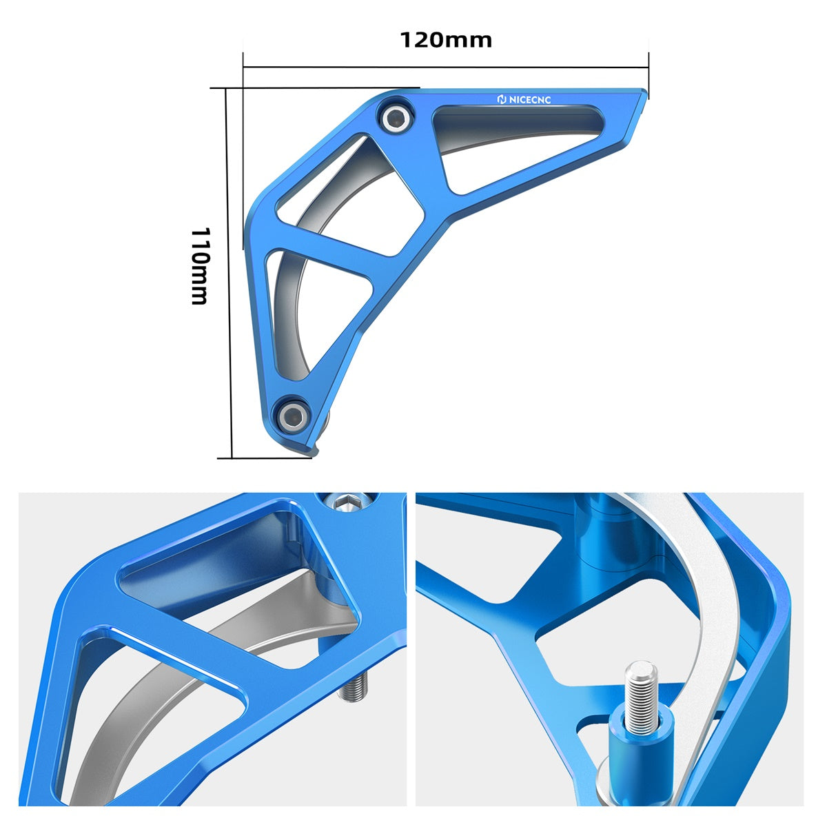 Kettenradschutz Kettenabdeckung für Suzuki DRZ400S RZ400SM 2000-2024