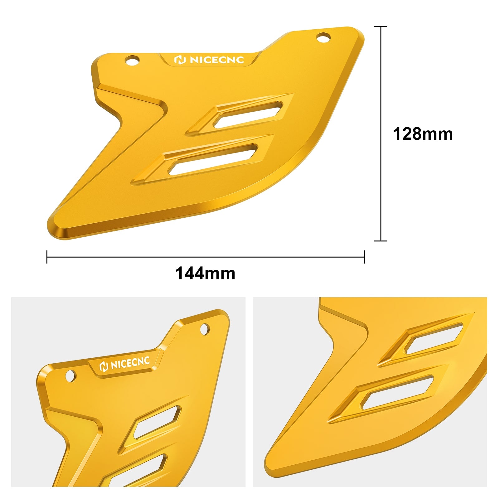 Hinterer Bremsscheibenschutz für Suzuki DRZ400SM 2005-2024