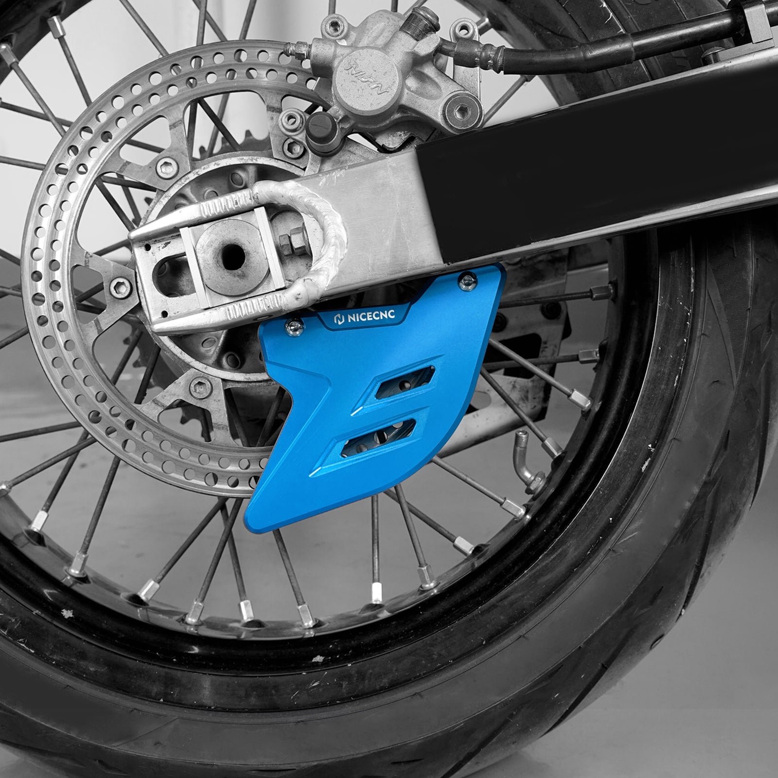 Hinterer Bremsscheibenschutz für Suzuki DRZ400SM 2005-2024