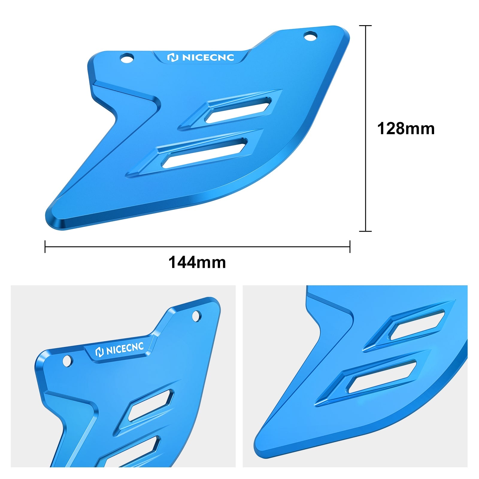 Hinterer Bremsscheibenschutz für Suzuki DRZ400SM 2005-2024