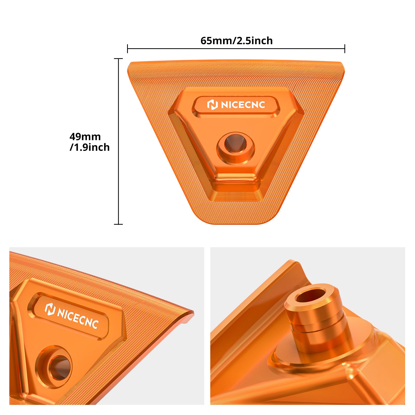 Sitzbefestigungs-Abdeckungs-Set für KTM 125–450 XC SX XC-F SX-F 23–26 / 150–500 EXC XC-W 24–26