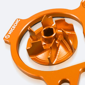 Nadměrně velká distanční podložka oběžného kola vodního čerpadla pro KTM 250–300 SX XC EXC XCW