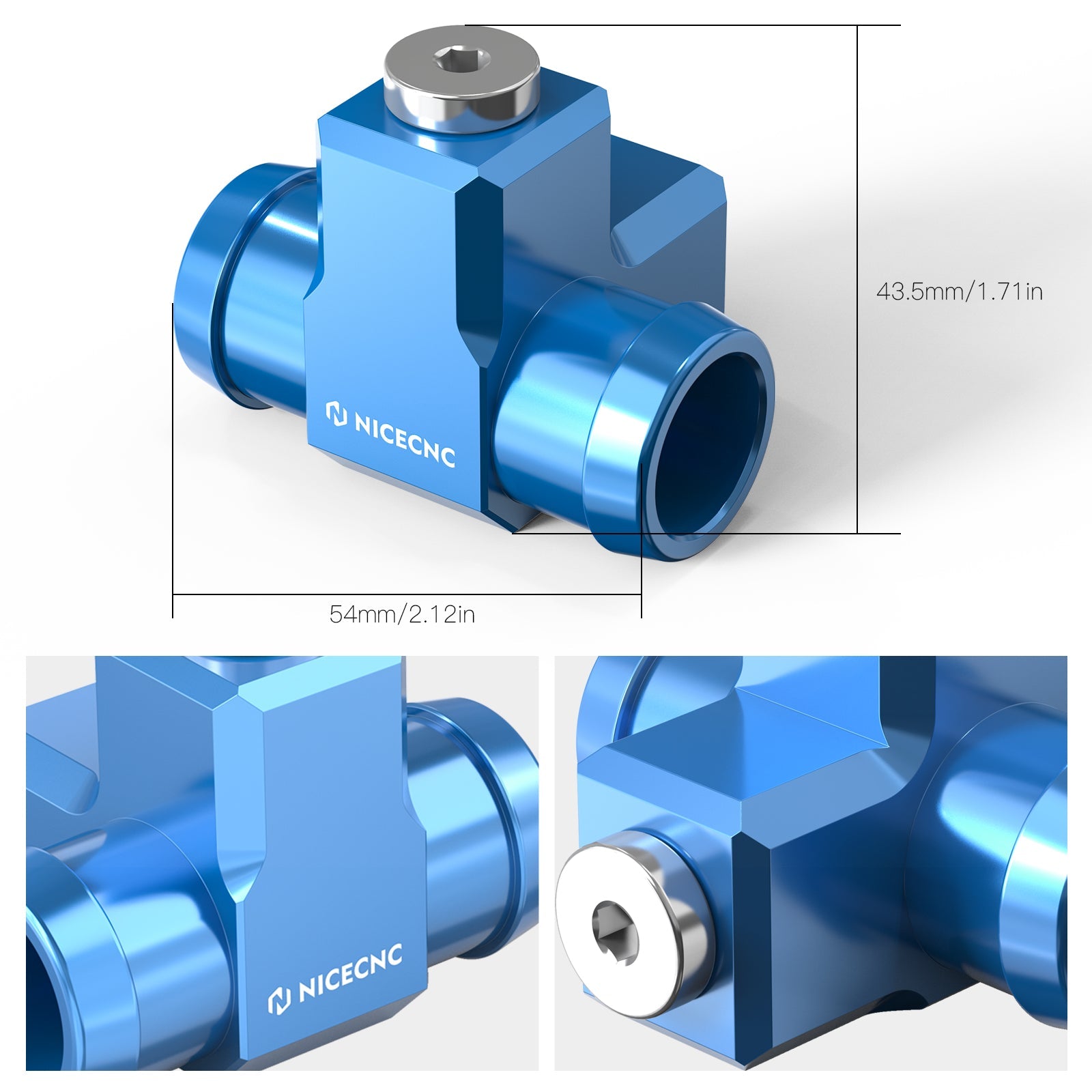 Temperaturfühler-Adapter Anschluss Für KTM 250 300 XC/SX 2023-2024 EXC XCW 2024