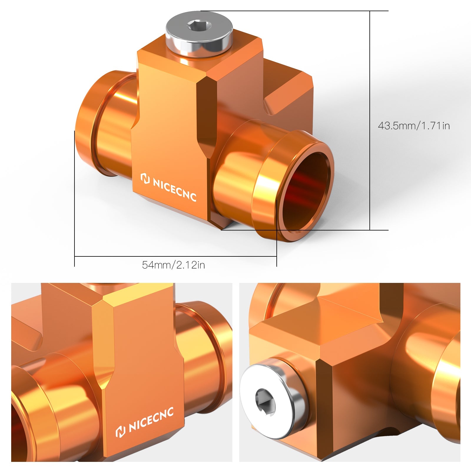 Temperaturfühler-Adapter Anschluss Für KTM 250 300 XC/SX 2023-2024 EXC XCW 2024