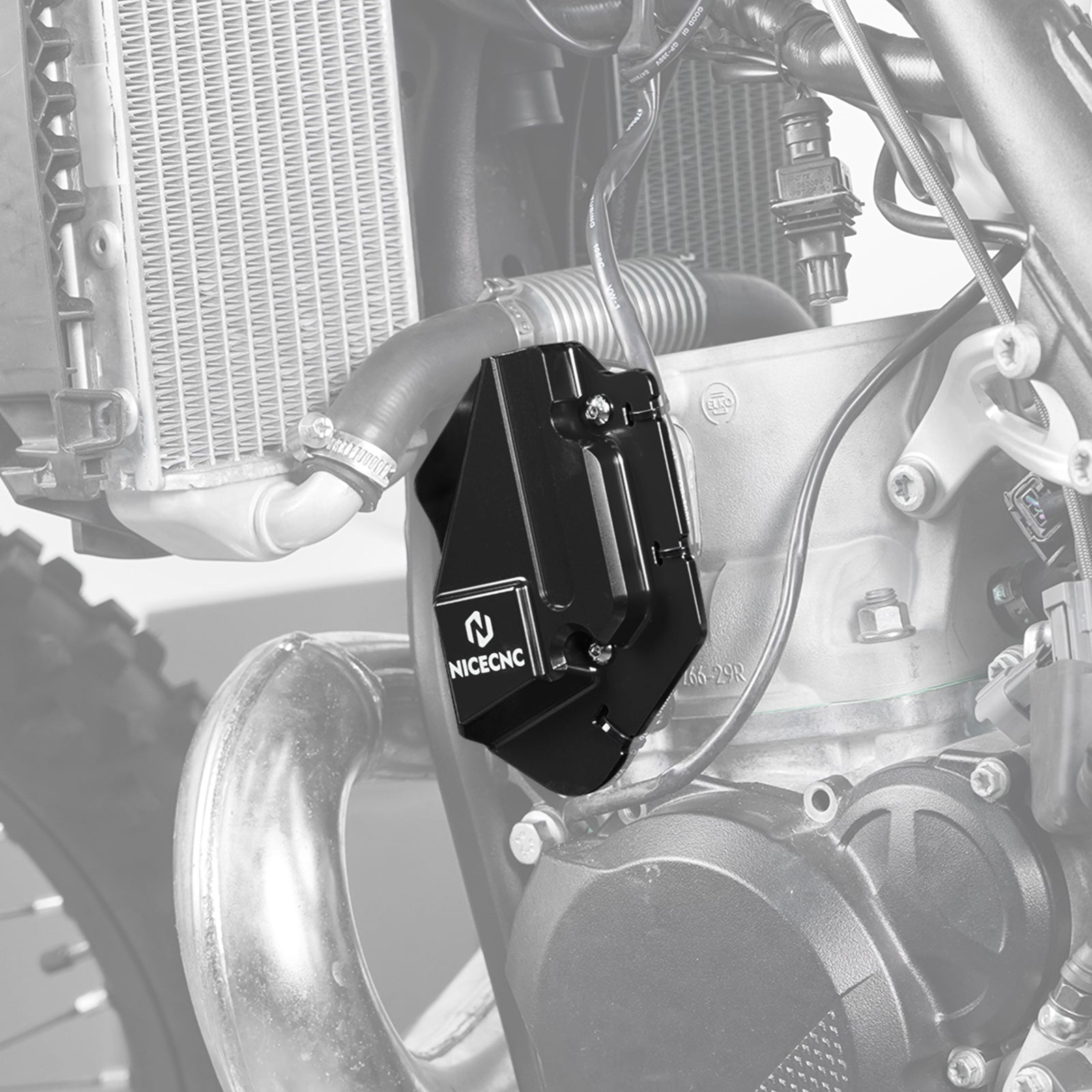 Linker Power-Ventildeckelschutz für KTM 125-300 Husqvarna TC TE TX 2023-2024