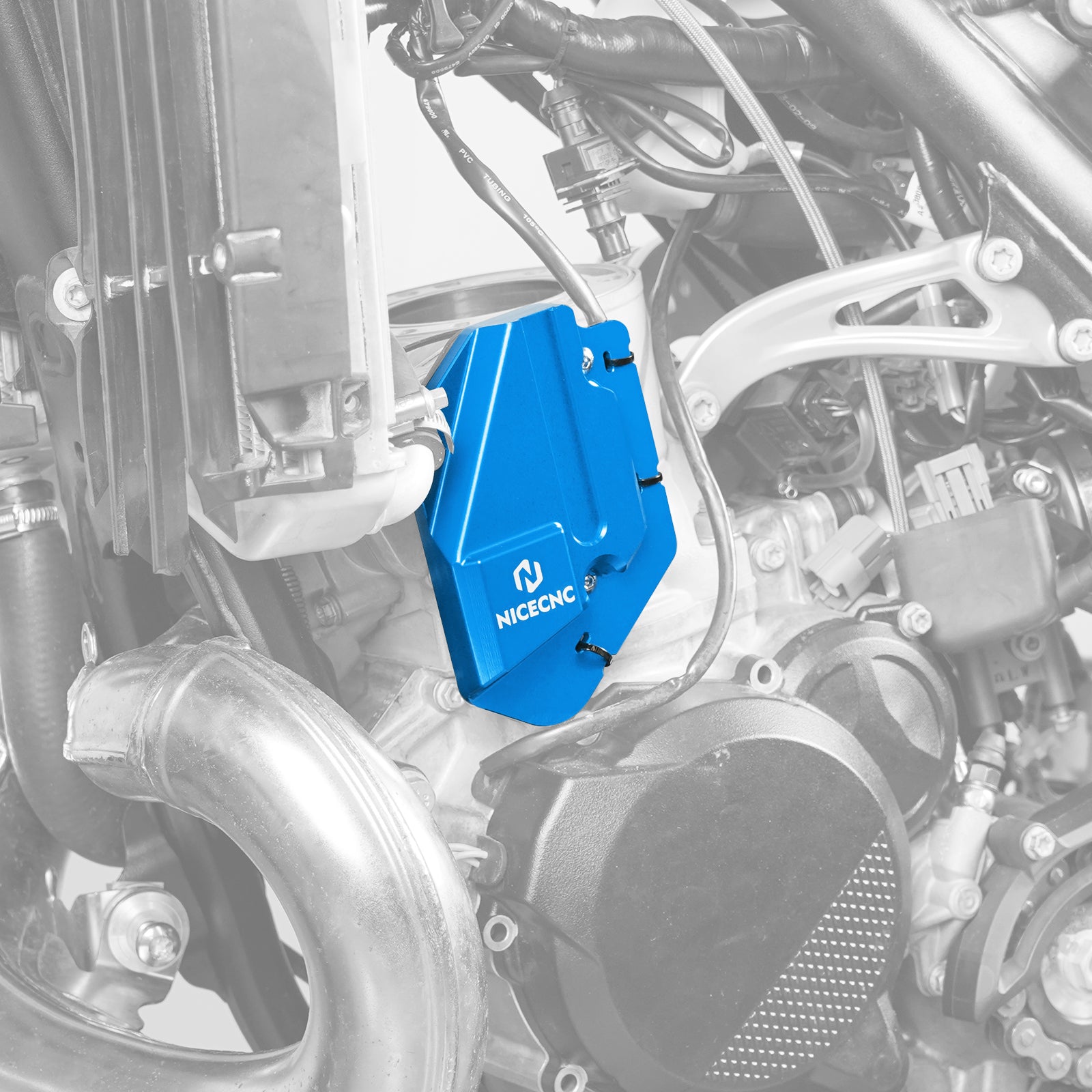 Linker Power-Ventildeckelschutz für KTM 125-300 Husqvarna TC TE TX 2023-2024