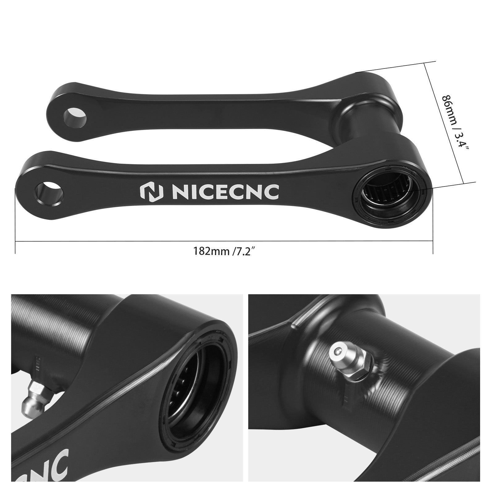 1,25 Zoll/30 mm Tieferlegungsverbindung für Beta RR RR-S XTRAINER 2010-2025