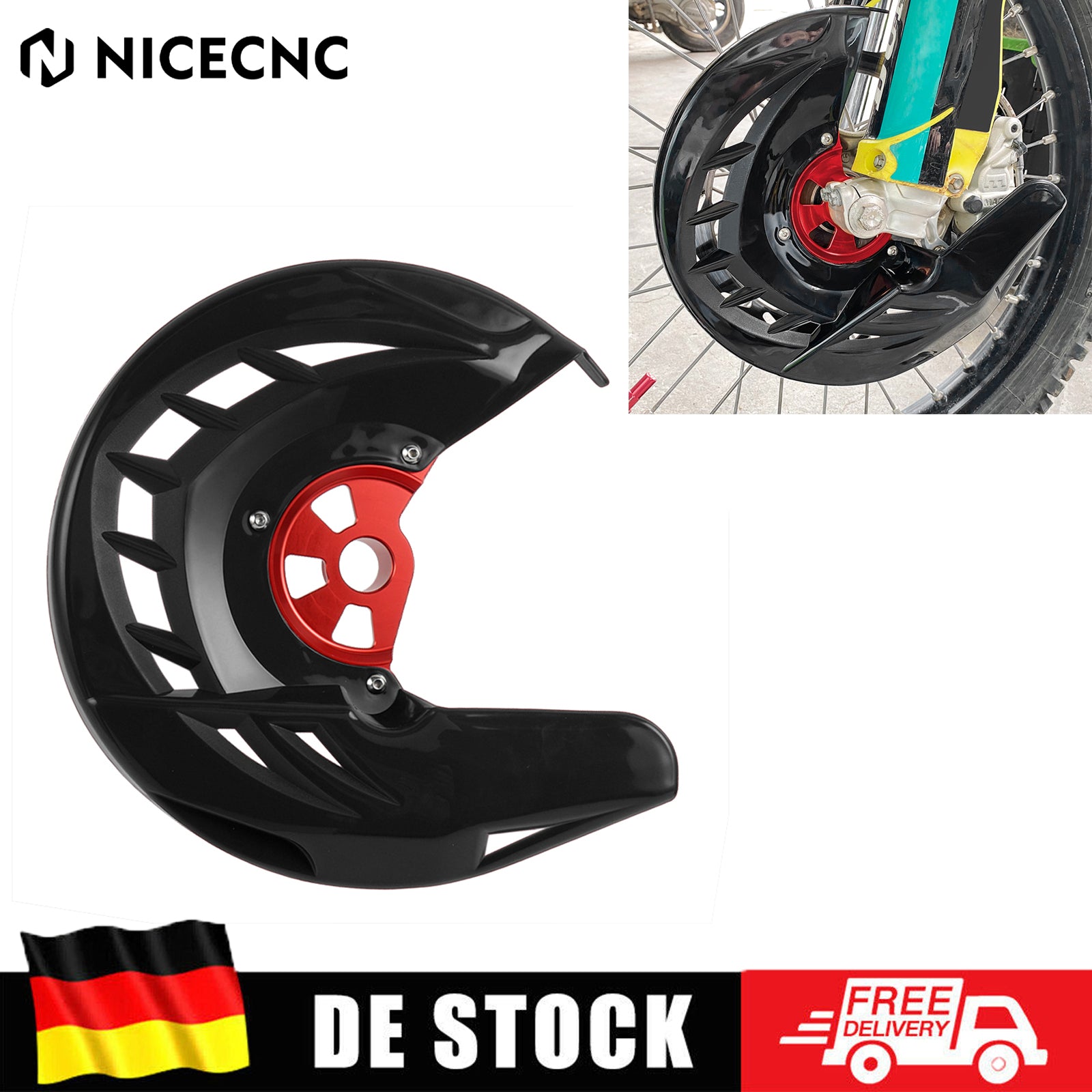 NiceCNC Bremsscheibenschutz Für Beta RR 350 390 400 430 450 480 498 4T 2015-2024