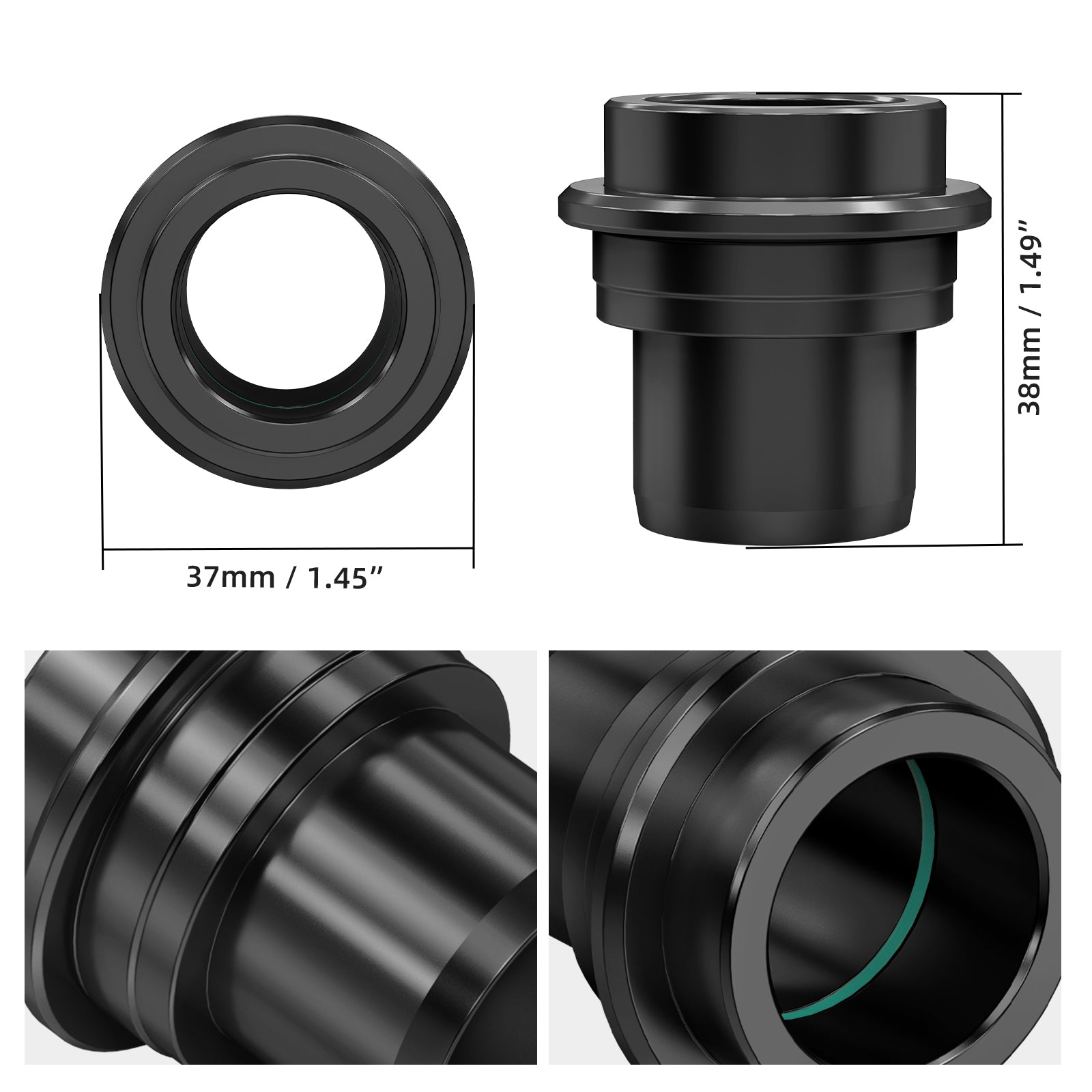 Radachsen Spacer Kit vorne und hinten für Stark Varg EX / MX 2024–2025