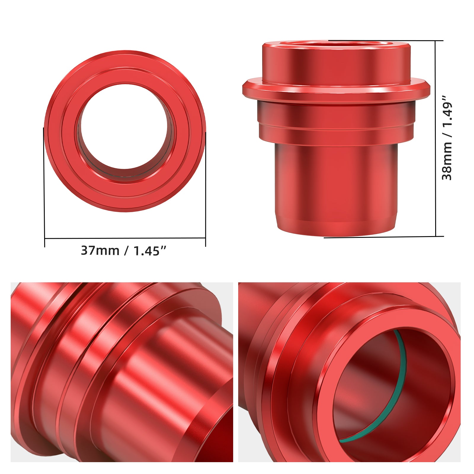 Radachsen Spacer Kit vorne und hinten für Stark Varg EX / MX 2024–2025