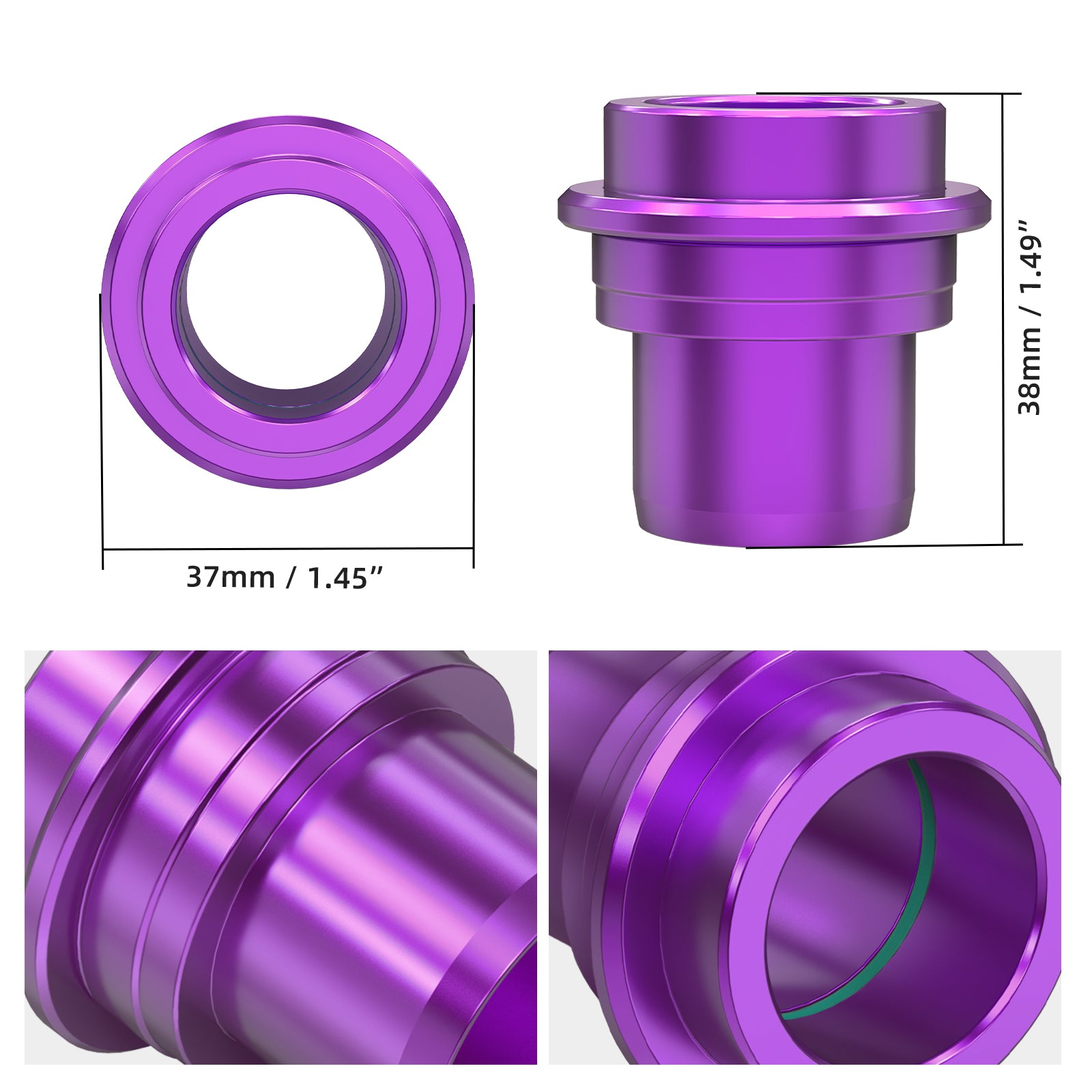 Radachsen Spacer Kit vorne und hinten für Stark Varg EX / MX 2024–2025