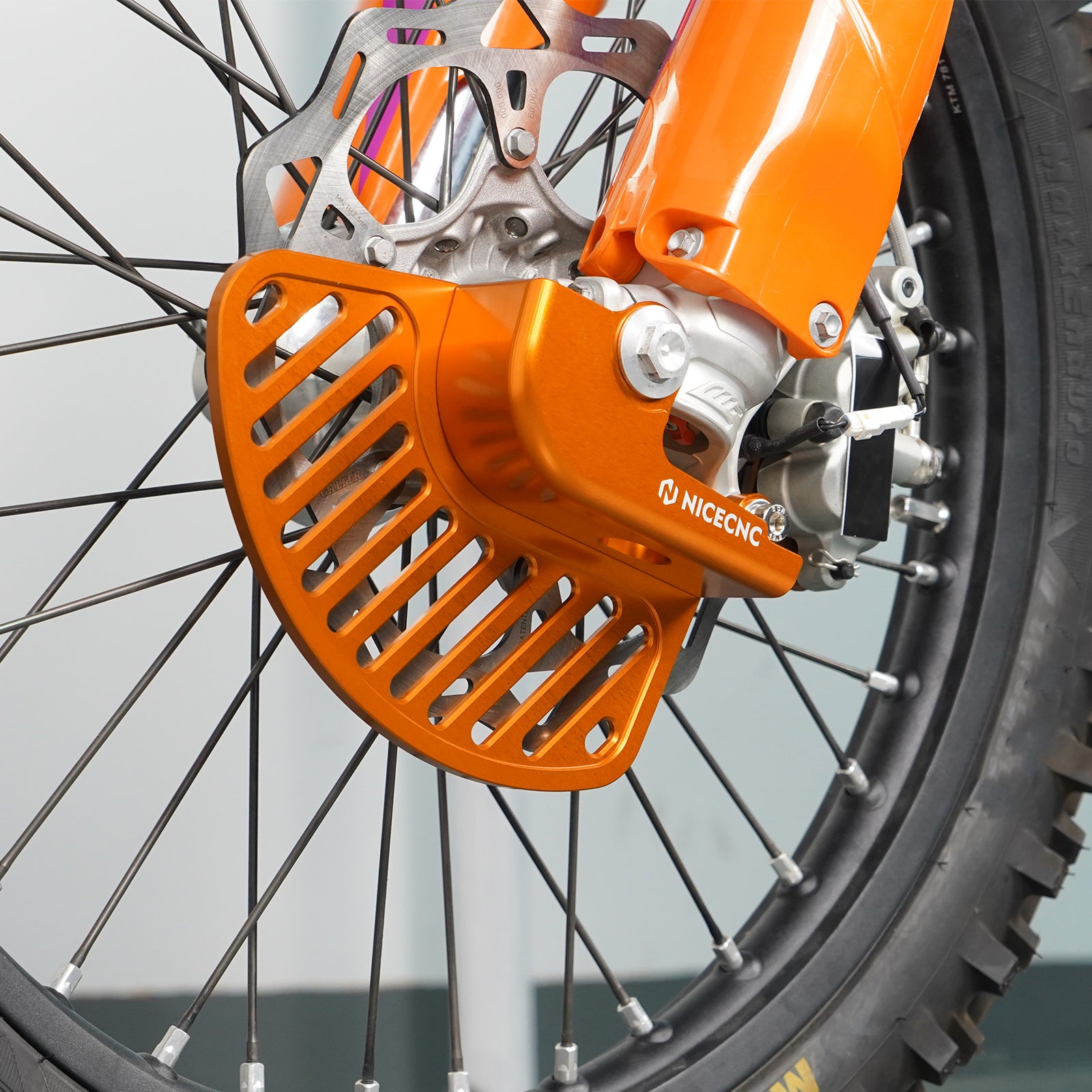ktm fahrrad bremsbeläge Bremsscheibenschutz-Kit vorne und hinten für KTM SX F XC W EXC XCF-W