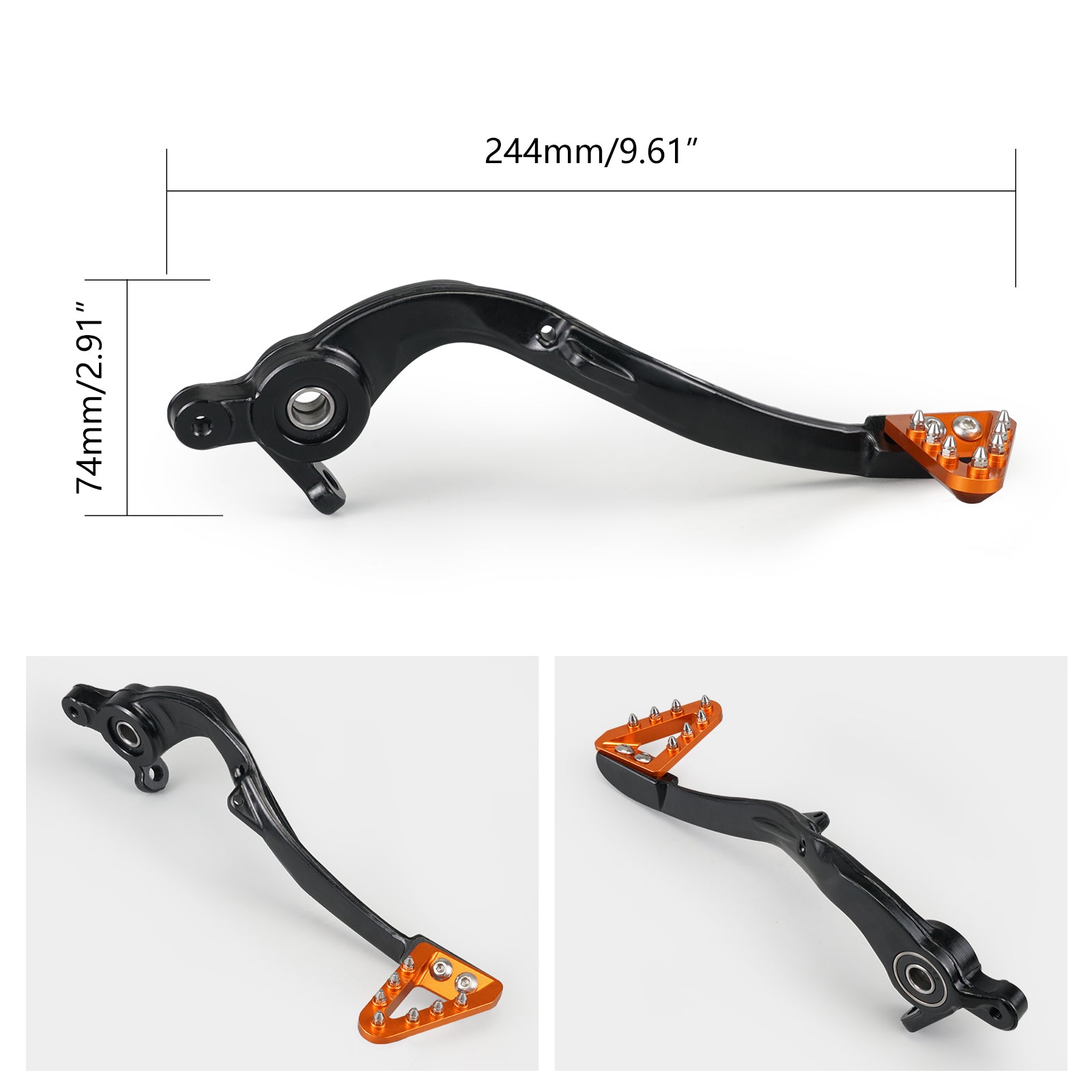 Geschmiedeter, verstellbarer Bremshebel für KTM 125-500 HUSQVARNA 125-501 GASGAS