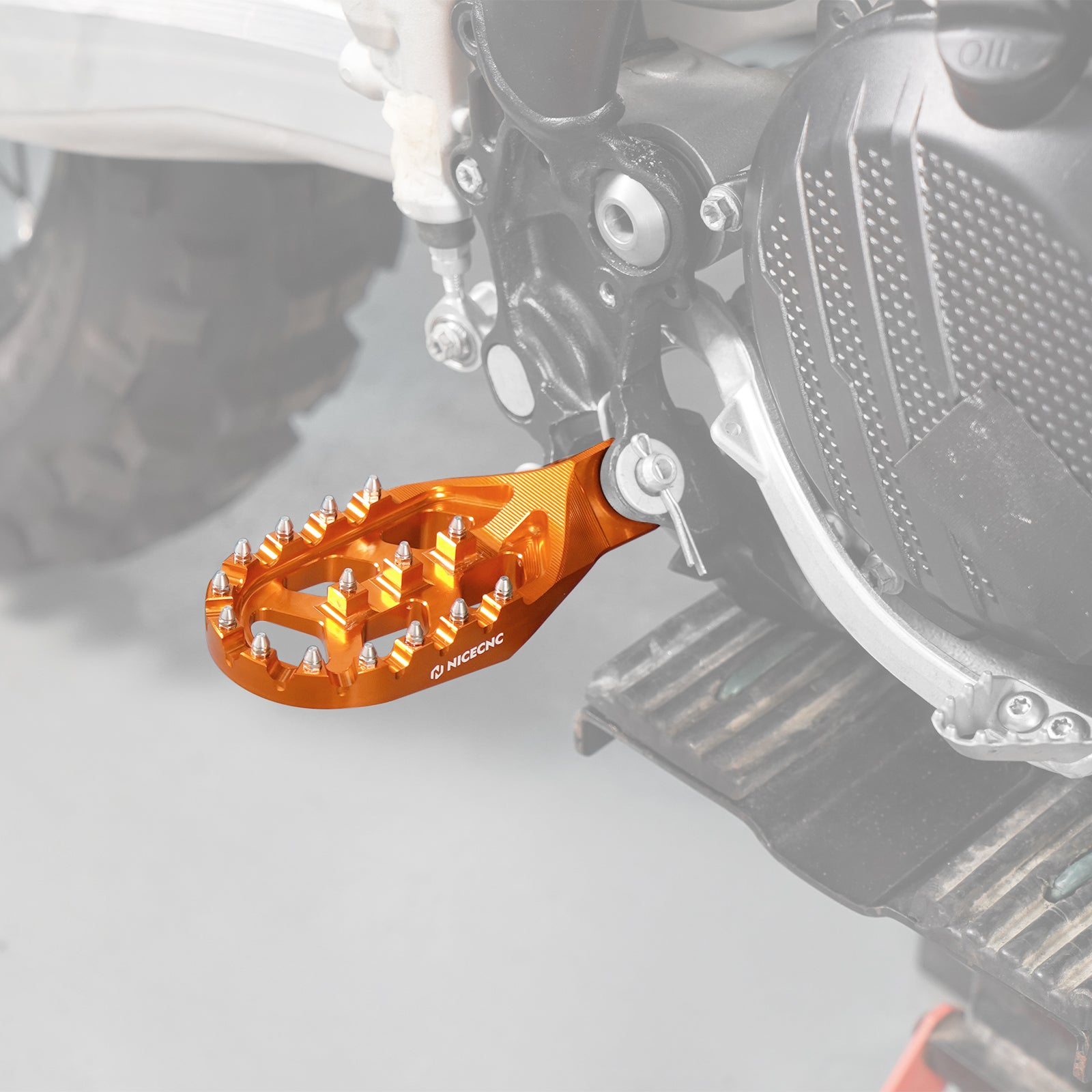 Geschmiedete Fußrasten für KTM 2023-2024 XC/XCF/SX/SXF 125-500 Husqvarna FC/TC/FX/TX 125-501