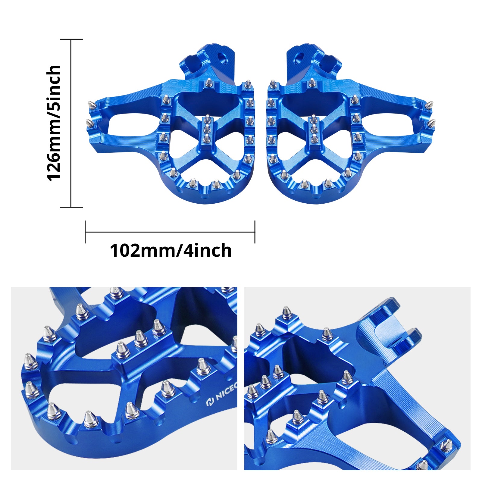 Hydraulische Hinterradbremse + verlängerte Fußstütze + Stützstrebe für Surron Light Bee X S