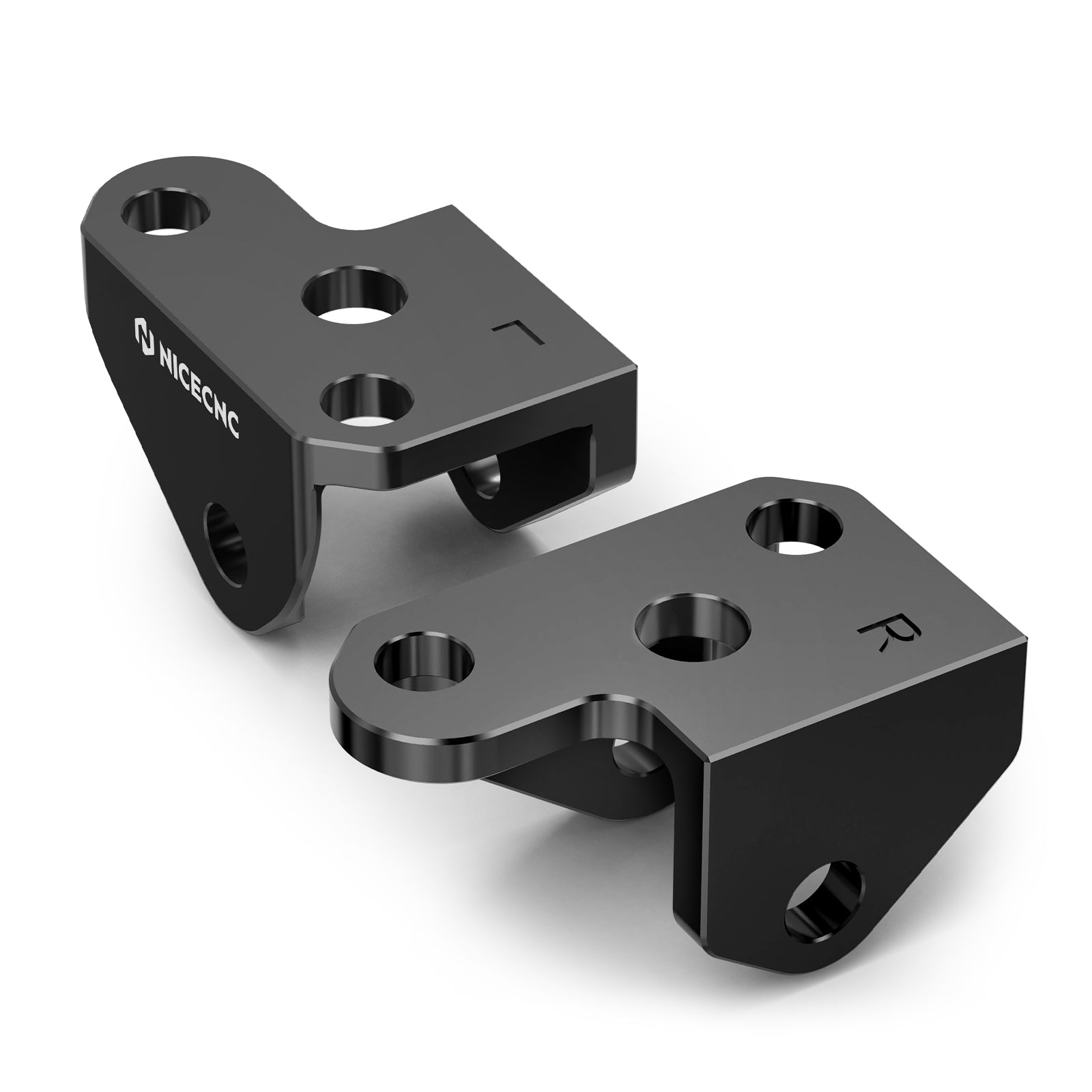 Fußrasten Tieferlegung & Offset Halter für Yamaha YZ250F 24-26 YZ450F 23-26